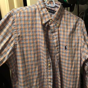 Men’s Polo Ralph Lauren Button Up Shirt Medium